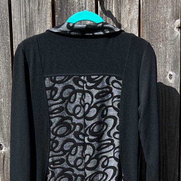 Dzhavael couture black sweater dress size XL - Picture 12 of 17